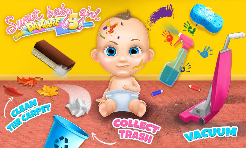 Sweet Baby Girl Daycare 2 - Kids Game by APIX Educational Systems