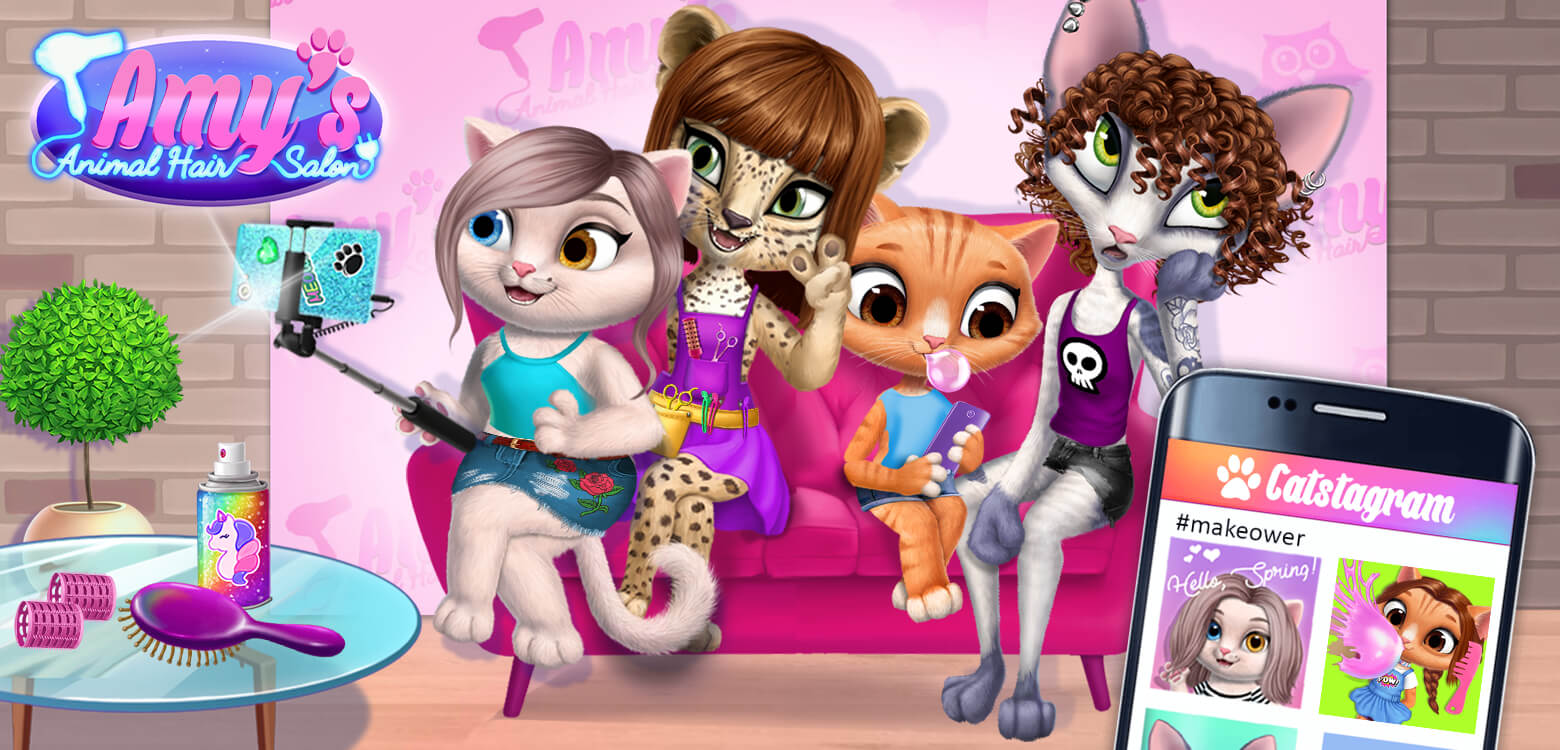 Amy's Animal Hair Salon – New Game Release! | TutoTOONS Blog – Kids Games  Studio & Publisher Blog