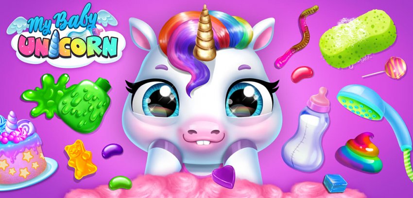 My Baby Unicorn – Cute Rainbow Pet Care & Dress Up – New Game Release ...