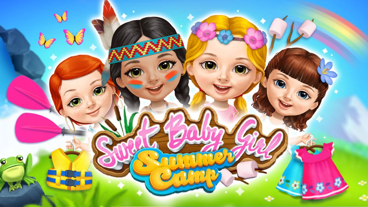 New Sweet Baby Girl Summer Camp Update! | TutoTOONS Blog – Kids Games  Studio & Publisher Blog