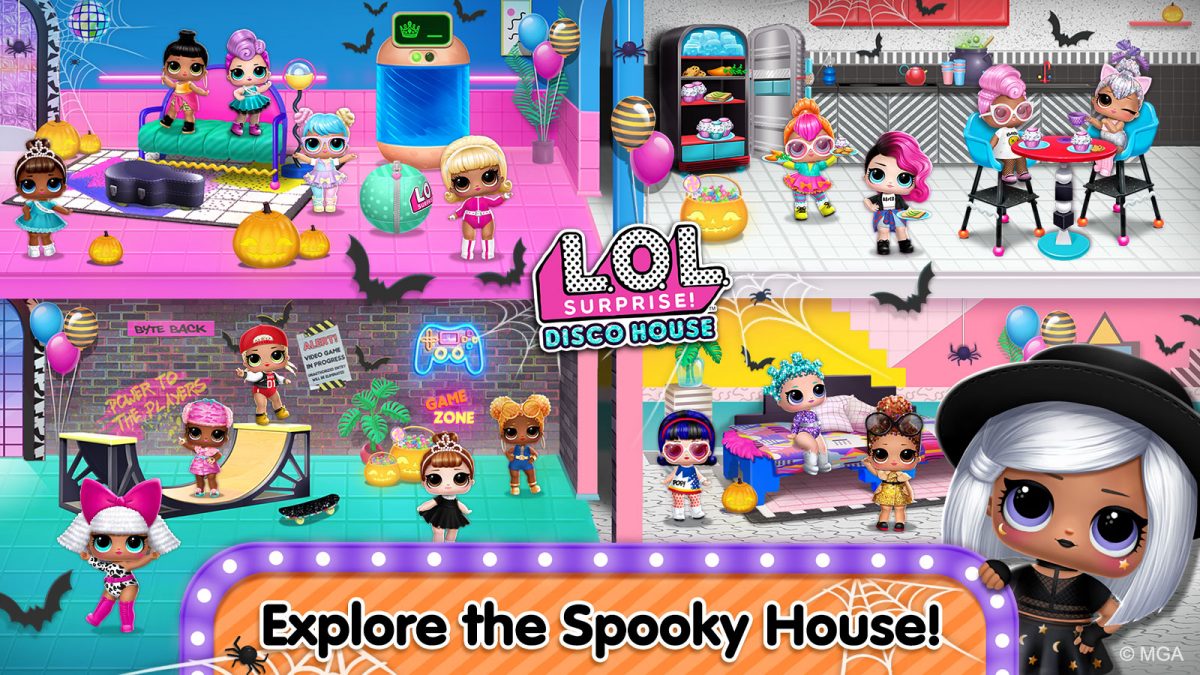 L.O.L. Surprise! Disco House Halloween Update! | TutoTOONS Blog – Kids  Games Studio & Publisher Blog