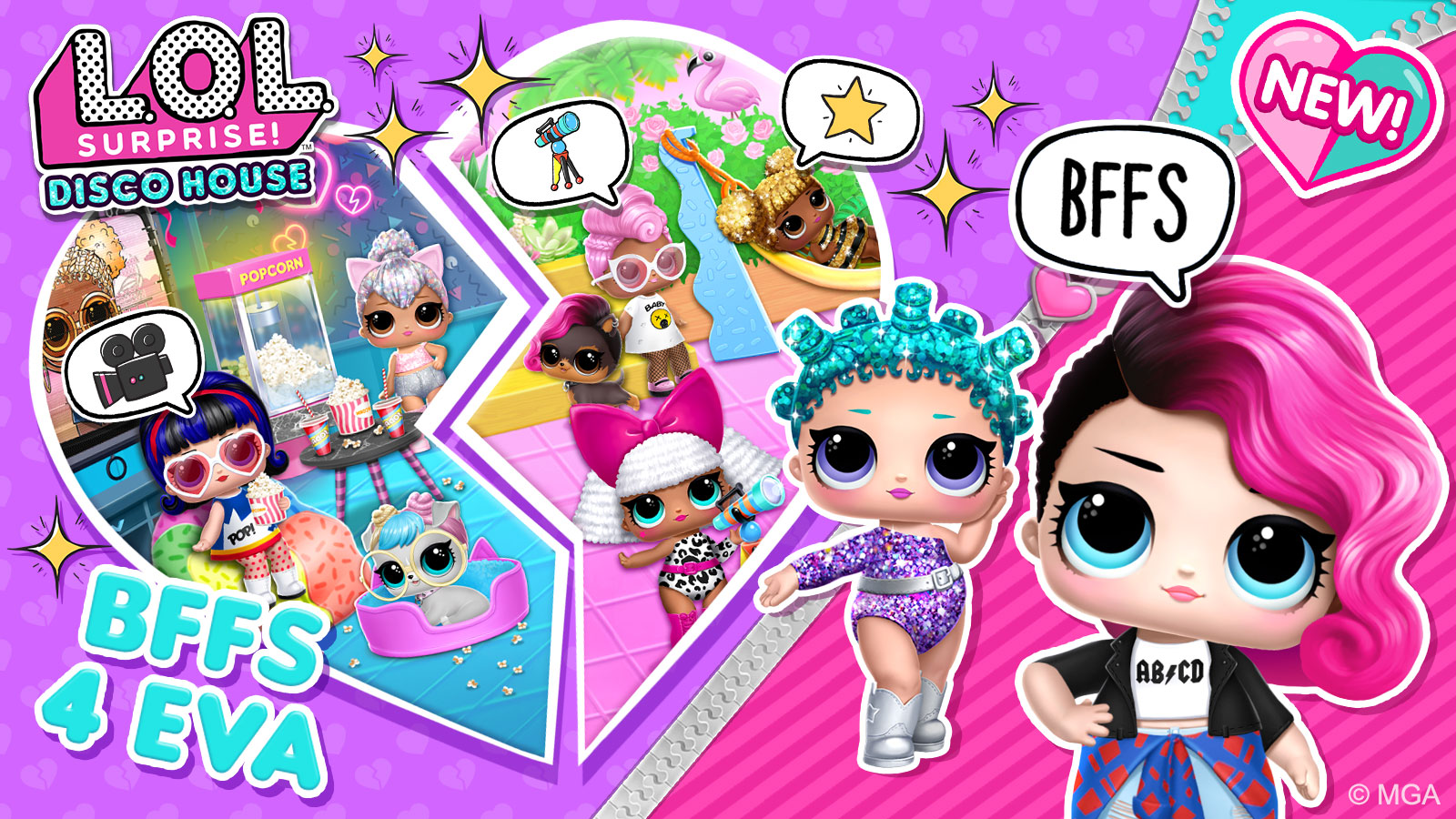 L.O.L. Surprise! Disco House – Virtual Doll Collecting Game
