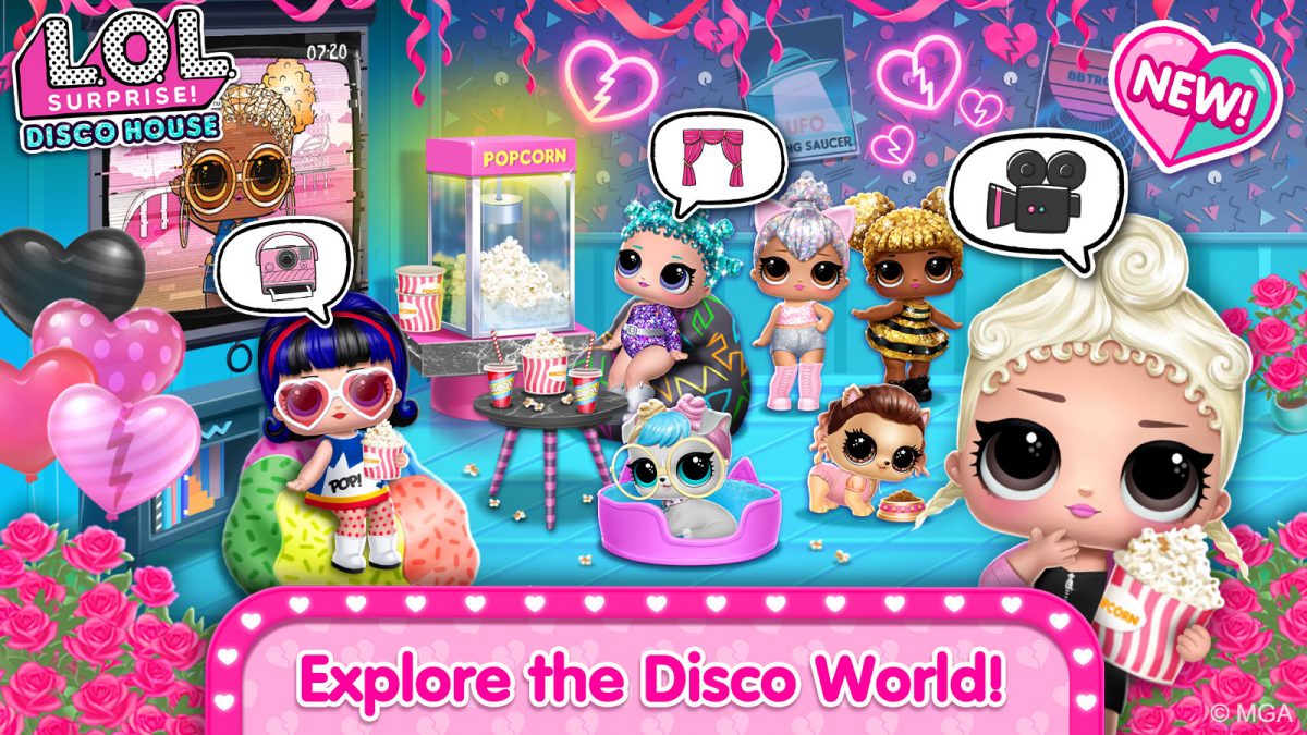 L.O.L. Surprise! Disco House Release!  TutoTOONS Blog – Kids Games Studio  & Publisher Blog